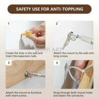 Viena Vintage Solid Wood 2-Drawers Console Table - Image 7