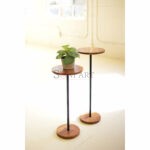 Texel Solid Wood Side Table Accent Table for Living Room | Wooden Side Table | Sofa Side Table | Buy Side Tables for Living Room Online | Soni Art