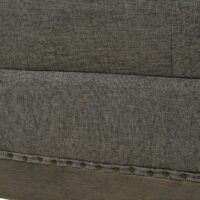 Greyport Coastal Farmhouse Upholstered Armchair with Tufted Back Solid Wood Frame Soni Art - Image 12