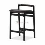 Zenith Leatherette Wrapped Bar Stool - High Bar Stool | Bar Stool & Chairs Online | Soni Art