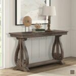 Marshall Wooden Console Table Wall Table For Living Room Hallway | Mango Wood Console Table | Wooden Entryway Console Table | Living Room Accent Table | Soni Art