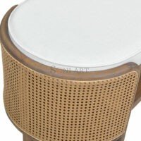 London Solid Wood Bench With Storage Shelf Underneath - Image 10