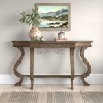 Jalna Solid Wood 64'' Console Table Living Room Hallway | Solid Wood End Table | Wooden Console Table for Living Room | Soni Art | Solid Wood Furniture