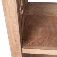 Mosaic Solid Wood Bookcase Set – 2-Tier 3-Tier Geometric Shelving Units for Living Room Office | Soni Art - Image 5