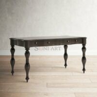 Siesto Solid Wood Writing Desk Soni Art - Image 7