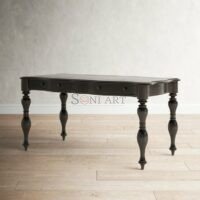 Siesto Solid Wood Writing Desk Soni Art - Image 8