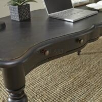 Siesto Solid Wood Writing Desk Soni Art - Image 11