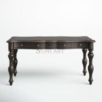 Siesto Solid Wood Writing Desk Soni Art | Buy Wooden Study Desks Online | Wooden Writing Desk | Study Table with Drawers | Writing Table with Drawers | Soni Art