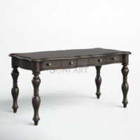 Siesto Solid Wood Writing Desk Soni Art - Image 14