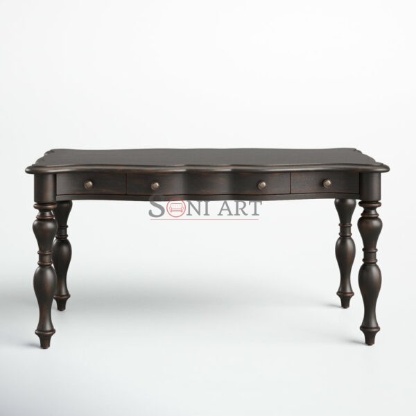 Siesto Solid Wood Writing Desk Soni Art | Buy Wooden Study Desks Online | Wooden Writing Desk | Study Table with Drawers | Writing Table with Drawers | Soni Art