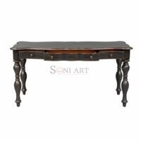 Siesto Solid Wood Writing Desk Soni Art - Image 6