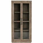 Glacewood Solid Wood Dining Cabinet Display Unit Crockery Unit | Wooden Dining Cabinet | Solid Wood Cabinet | Wooden Cabinet Sideboard | Wooden Storage Cabinet | Soni Art
