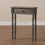 Country Cottage Brown 1-Drawer Console Table