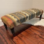 Duri Heart Oriental Wooden Handmade Upholstered Bench | Buy Wooden Bench Online | Solid Wood Bench for Living Room | Wooden Dining Room Bench | Soni Art