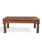 Handmade Thakat Rustic Coffee Table | Handmade Thakat Rustic Coffee Table Sheesham Wood | Wooden Coffee Table Online | Buy Wooden Centre Table Online | Sheesham Wood Coffee Table online | Centre Table Online | Solid Wood Coffee Table | Soni Art