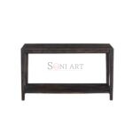 Penela Designs Fall River Contemporary Solid Sheesham Wood Console Table