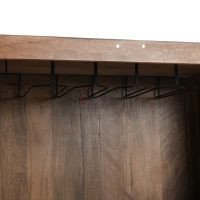 Elonghexa Wooden Carved Bar Cabinet - Image 6