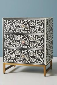 Gulab Bone Inlay Chest of Drawers for Living Hallway Bedroom - Image 6