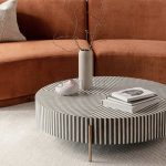 Bohemian Bone Inlay Coffee Table Livingroom Hallway | Coffee Table for Living Room | Living Room Furniture | Boho Style Furniture | Living Room Furniture Online | Soni Art