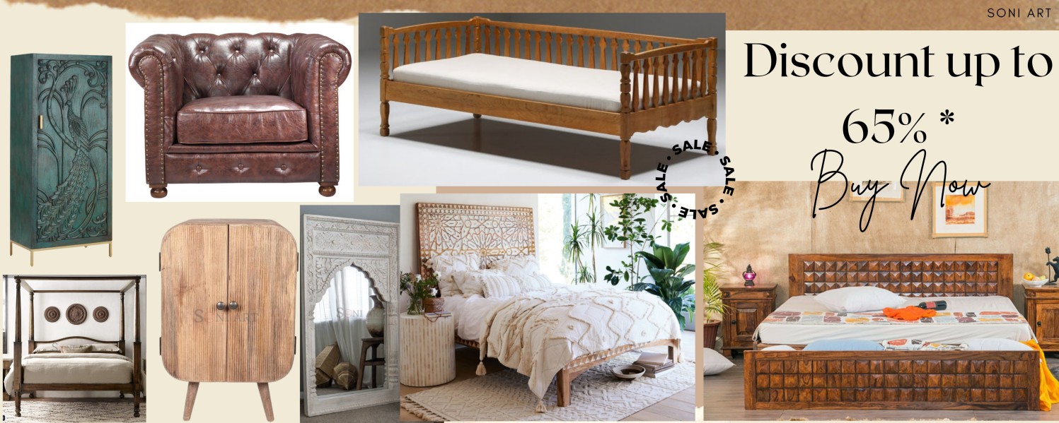 Soni Art Solid Wood Furniture Online Sheesham Wood Furniture Mango Wood Furniture Get Sale on buying Furniture | Soni Art