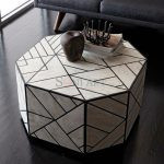GeoTrace Bone Inlay Octagon Coffee Table by Soni Art | Wooden Coffee Table Online | Buy Coffee Table Online | Soni Art | Bone Inlay Furniture