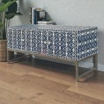 Soni Art Indigo Maze Bone Inlay TV Cabinet | Bone Inlay Sideboard | Sideboard for Living Room | Bone Inlay Furniture | Soni Art | TV Unit for Living Room