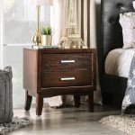 Ravar Solid Wood Bedside Table | Wooden Bedside Table | Bedside Cabinet with Drawers | Wooden Bedside Table | Buy Wooden Bedside Table for Bedroom Online | Soni Art