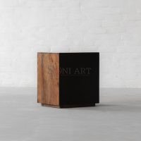 Ivan Solid Wood Bedside Table For Bedroom - Image 2