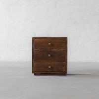 Ivan Solid Wood Bedside Table For Bedroom - Image 8