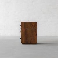 Ivan Solid Wood Bedside Table For Bedroom - Image 9