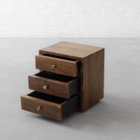 Ivan Solid Wood Bedside Table For Bedroom - Image 10