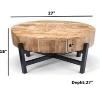 Lipa Industrial Coffee Table - Image 3