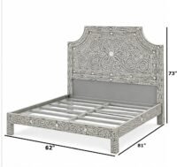 Victor Bone Inlay Bed - Image 3