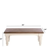 Copa Solid Wood Coffee Table - Image 4