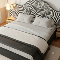 The Mirage Curved Bone Inlay Bed - Image 3