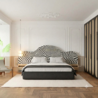 The Mirage Curved Bone Inlay Bed