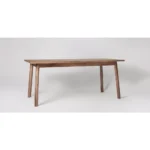 Cona Solid Wood Table With Round Legs