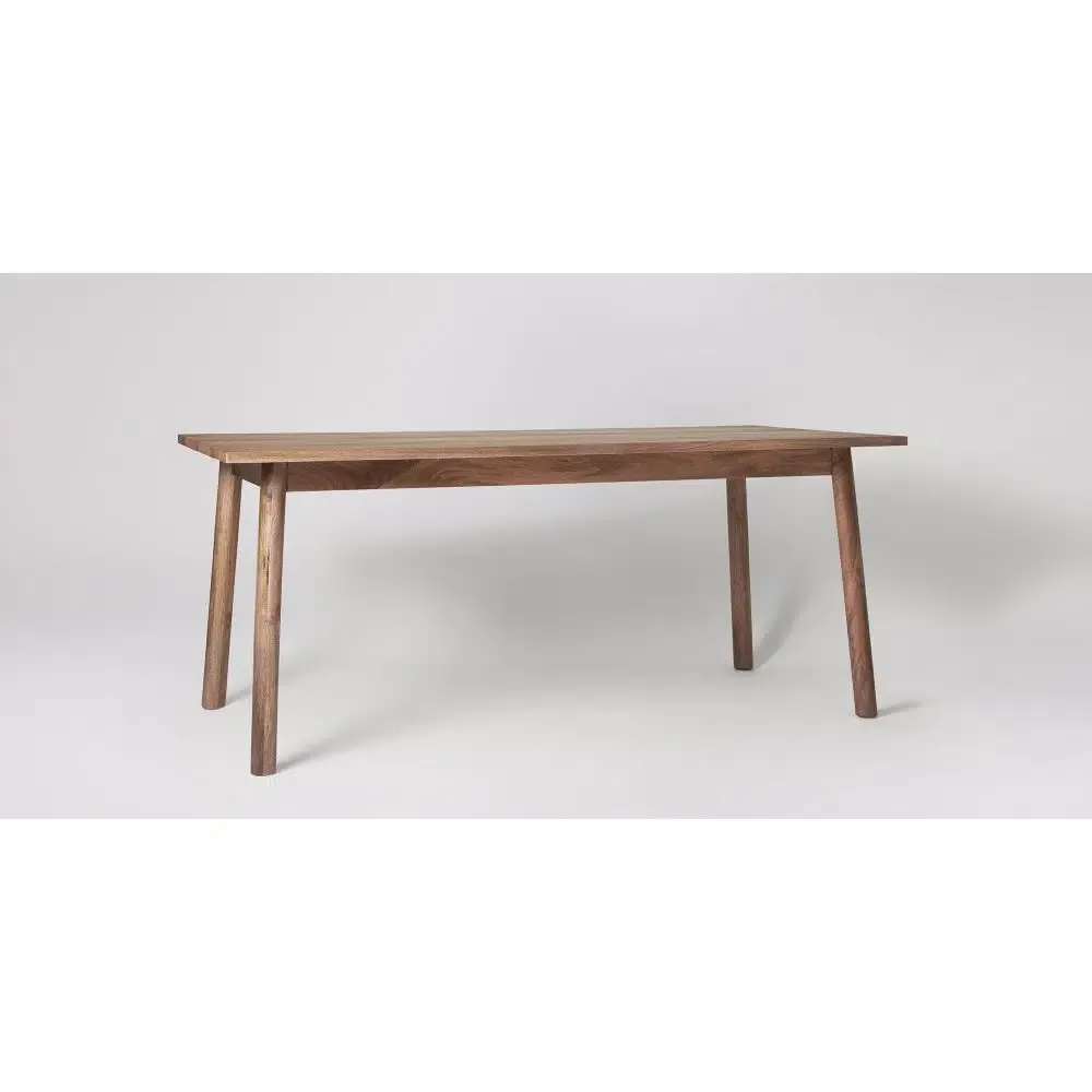Cona Solid Wood Table With Round Legs - Image 1